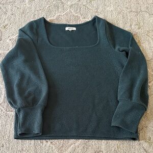 Madewell Deep Green Women's Crew Neck Sweater